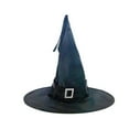 thumbnail image 1 of Penkiiy Baby Hats Cosplay Hat Party Hat Witch Hat Adult Womens Party Costume Party Accessory Black Hat for One Size, 1 of 4