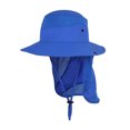 thumbnail image 1 of Penkiiy Baby Hats Sun Hat Children Bucket Hat Kids Unisex Beach Protection Outdoor Essential Sun Cap Blue Hat for 2-8 Years, 1 of 9