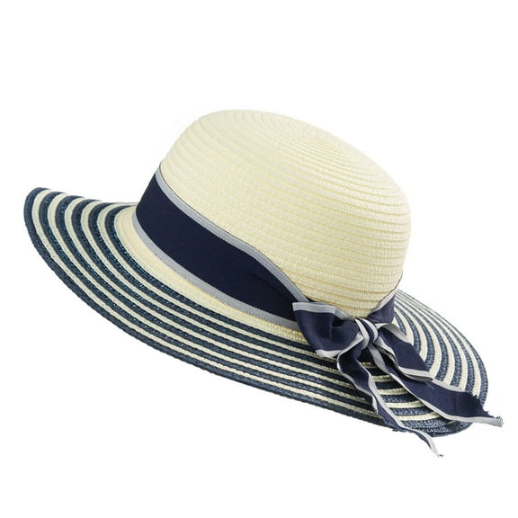 Penkiiy Baby Hats Sun Hat Temperament Girl Seaside Sun Hat Breathable Children's Hat Baby Girl Weave Hat Multicolor Hat for One Size