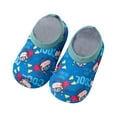 thumbnail image 1 of Penkiiy Baby Socks Toddler Girls Boys Breathable Kids Non-slip Print Indoor Dark Blue Kids Socks for 12-18 Months, 1 of 3
