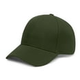 thumbnail image 1 of Penkiiy Baseball Cap Dad Hat Plain Men Women Cotton Adjustable Blank Unstructured Soft Army Green, 1 of 1