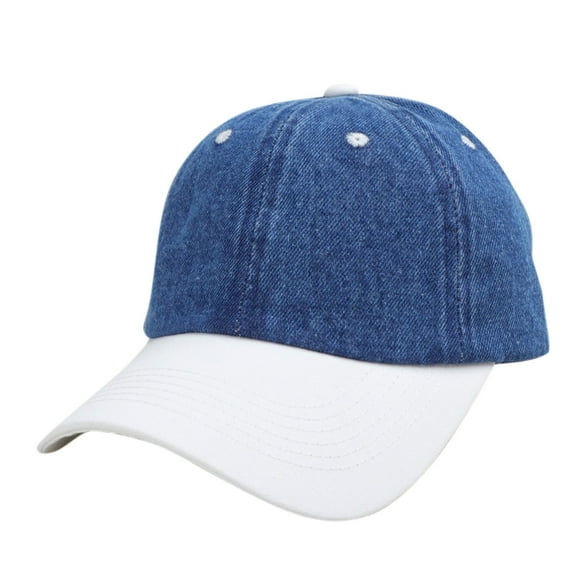 Penkiiy Baseball Cap Unisex Vintage Washed Distressed Cap,Retro Adjustable Dad Hats,Baseball Hat for Men Women White