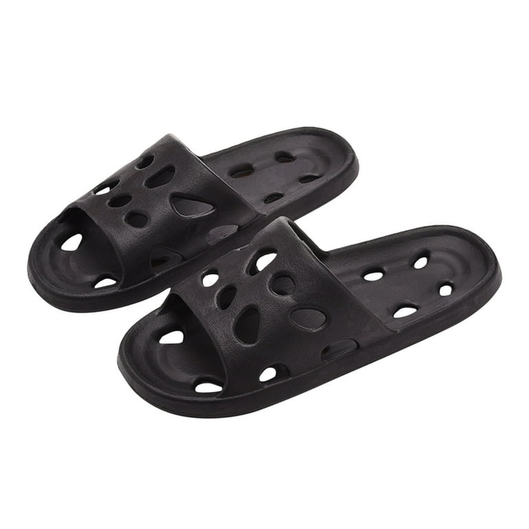 Penkiiy Bathroom Shower Shoes for Women and Men Non-Slip Quick