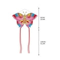 thumbnail image 1 of Penkiiy Biomimetic Butterfly Kite for Kids & Adults, Easy to Fly Gorgeous Kite with Long Tail Includes Kite String and Bag, 1 of 4