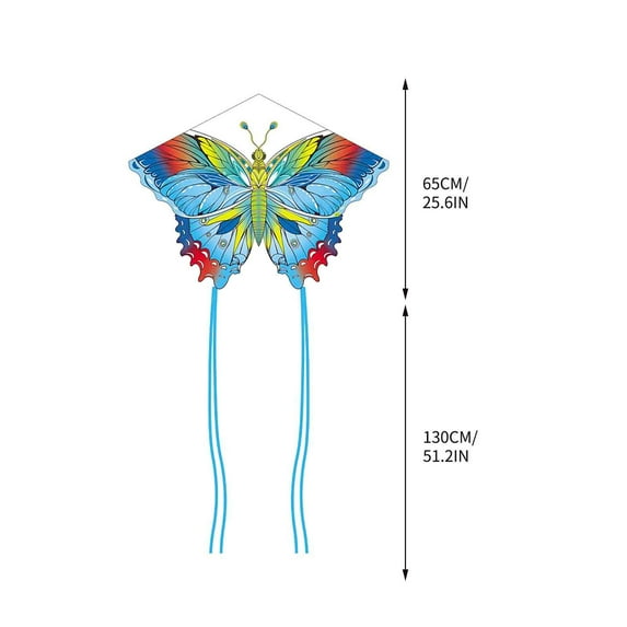 Penkiiy Biomimetic Butterfly Kites Are Easy To Fly In The Gentle Suitable For Children And Adults They Are Large And High-end With A Long Tail That Floats