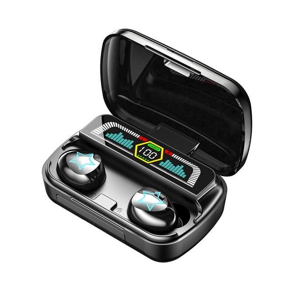 Penkiiy Bluetooth Headphones Wireless Earbuds,Touch Control Wireless Earbuds, Bluetooth Earphones in Ear with Charging Case, Waterproof Wireless Mini Mic Hi-Fi Stereo Sport Headphones