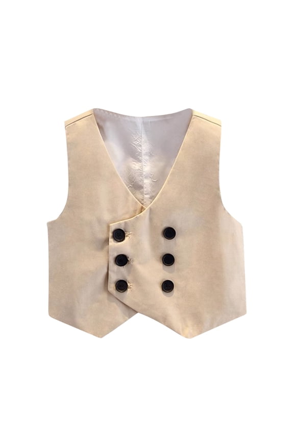 Boys' Western Vest | Trendy Sleeveless Denim Jacket for Kids - Premium Comfort, Stylish & Durable Design