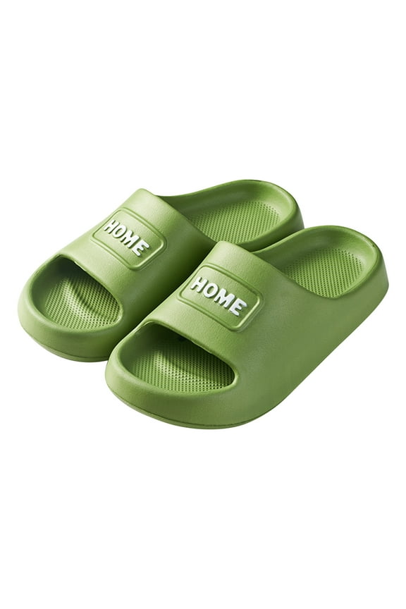 Children's Shoes Three-dimensional Cartoon Dinosaur Non-slip Soft-soled Slippers Toddler Sandals Wonder 11-12 Years Green On Clearance