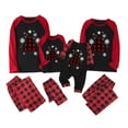 thumbnail image 1 of Penkiiy Christmas Pajamas for Family 2024 Matching Sets Lounge Sets for Women Couples Loungewear Sets Christmas Pjs 6 Months Multicolor, 1 of 3