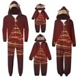 thumbnail image 1 of Penkiiy Christmas Pajamas for Family Matching Cute Long Sleeve Couples Soft Sleepwear One Piece Funny Christmas Pjs Sets S Multicolor, 1 of 4