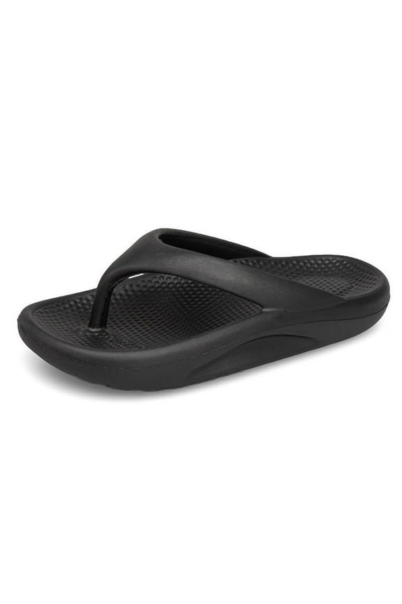 Comfy Flip Flops for Women Lightweight Thicken Sole Pillow Slippers Cute Cushioned Slippers Soft Foam Non-Slip Shower Bathroom Slides Sandals Cozy Indoor and Outdoor 39-40 Black