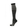 thumbnail image 1 of Penkiiy Compression Socks for Men Color Pattern Pressure Stocking Men Women Elasticity Stocking Outdoor Movement Dark Gray Socks, 1 of 3