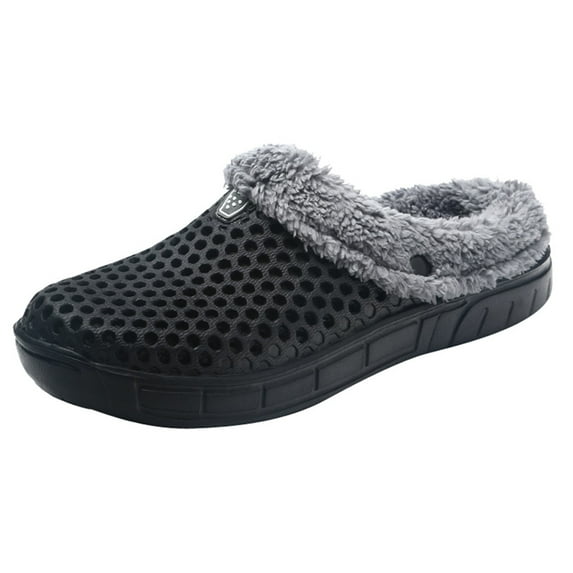 Penkiiy Couple Women Winter Home Slippers Keep Warm Non-slip Indoors Bedroom Floor ShoesWinter Slippers for Women and Girls
