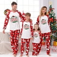 thumbnail image 1 of Penkiiy Family Christmas Pajamas Matching Sets 2024 Cute Couples Pjs Long Sleeve Holiday Jammies Xmas Loungewear Sleevewear 2XL Red, 1 of 6