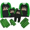 thumbnail image 1 of Penkiiy Family Christmas Pajamas Matching Sets 2024 Cute Couples Pjs Long Sleeve Holiday Jammies Xmas Loungewear Sleevewear L Multicolor, 1 of 3