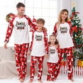 thumbnail image 1 of Penkiiy Family Christmas Pajamas Matching Sets 2024 Cute Couples Pjs Long Sleeve Holiday Jammies Xmas Loungewear Sleevewear L Red, 1 of 6