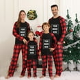 thumbnail image 1 of Penkiiy Family Christmas Pajamas Matching Sets Lounge Home Pjs Long Sleeve Shirts and Plaid Pants Xmas Holiday Pajama Outfits 10 Years Red, 1 of 7
