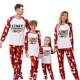 thumbnail image 1 of Penkiiy Family Christmas Pajamas Matching Sets Lounge Home Pjs Long Sleeve Shirts and Plaid Pants Xmas Holiday Pajama Outfits 10 Years Red, 1 of 10