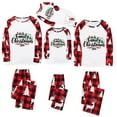 thumbnail image 1 of Penkiiy Family Christmas Pajamas Matching Sets Lounge Home Pjs Long Sleeve Shirts and Plaid Pants Xmas Holiday Pajama Outfits 2 Years Multicolor, 1 of 5