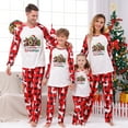 thumbnail image 1 of Penkiiy Family Christmas Pajamas Matching Sets Lounge Home Pjs Long Sleeve Shirts and Plaid Pants Xmas Holiday Pajama Outfits 3 Years Red, 1 of 6