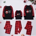 thumbnail image 1 of Penkiiy Family Christmas Pjs Matching Sets Christmas Baby Kids Child Printed Top+Pants Family Matching Pajamas Set Red Christmas Pajamas 4-5 Years, 1 of 10