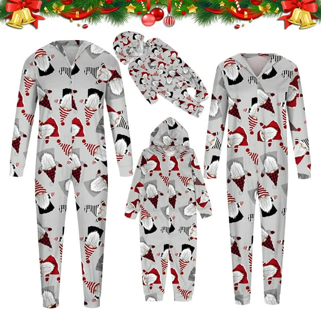 Penkiiy Family Christmas Pjs Matching Sets Fashionable Christmas Print Family European And