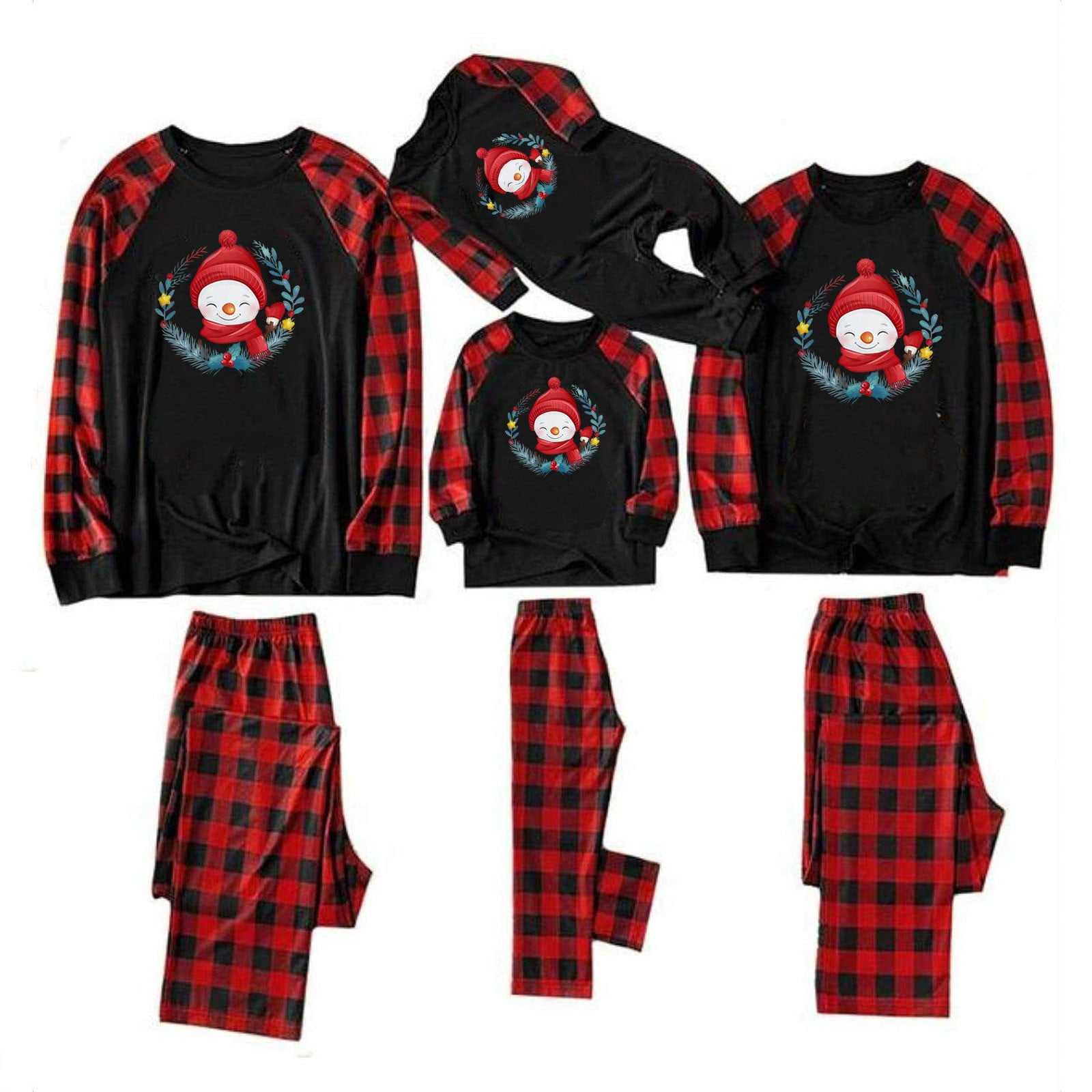 Penkiiy Family Christmas Pjs Matching Sets Parentchild Attire