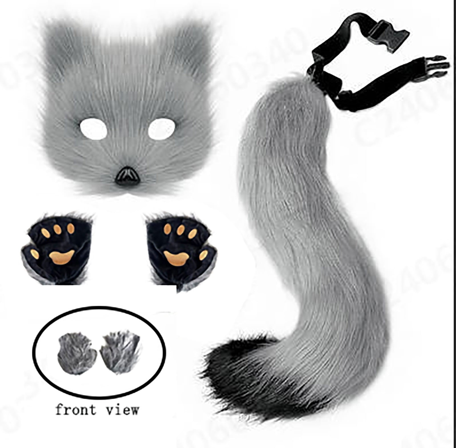 Fox Tail By | Furry Fashion Made In The USA Red - Foto 9