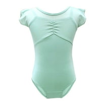 Penkiiy Girls Ballet Leotard | Premium Stretch Mesh Dance Bodysuit | Tutu-Ready, Toddler to Teen Sizes