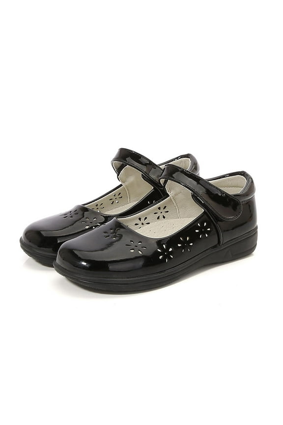 Girls Dress Shoes |Shiny Patent Leather School & Party Shoes for Big Kids | Must-Have Princess Ballet Flats