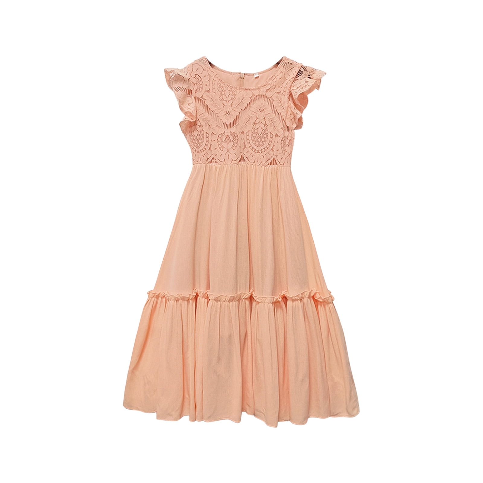 Penkiiy Girls Dresses Children Baby Girls Middleaged Children's