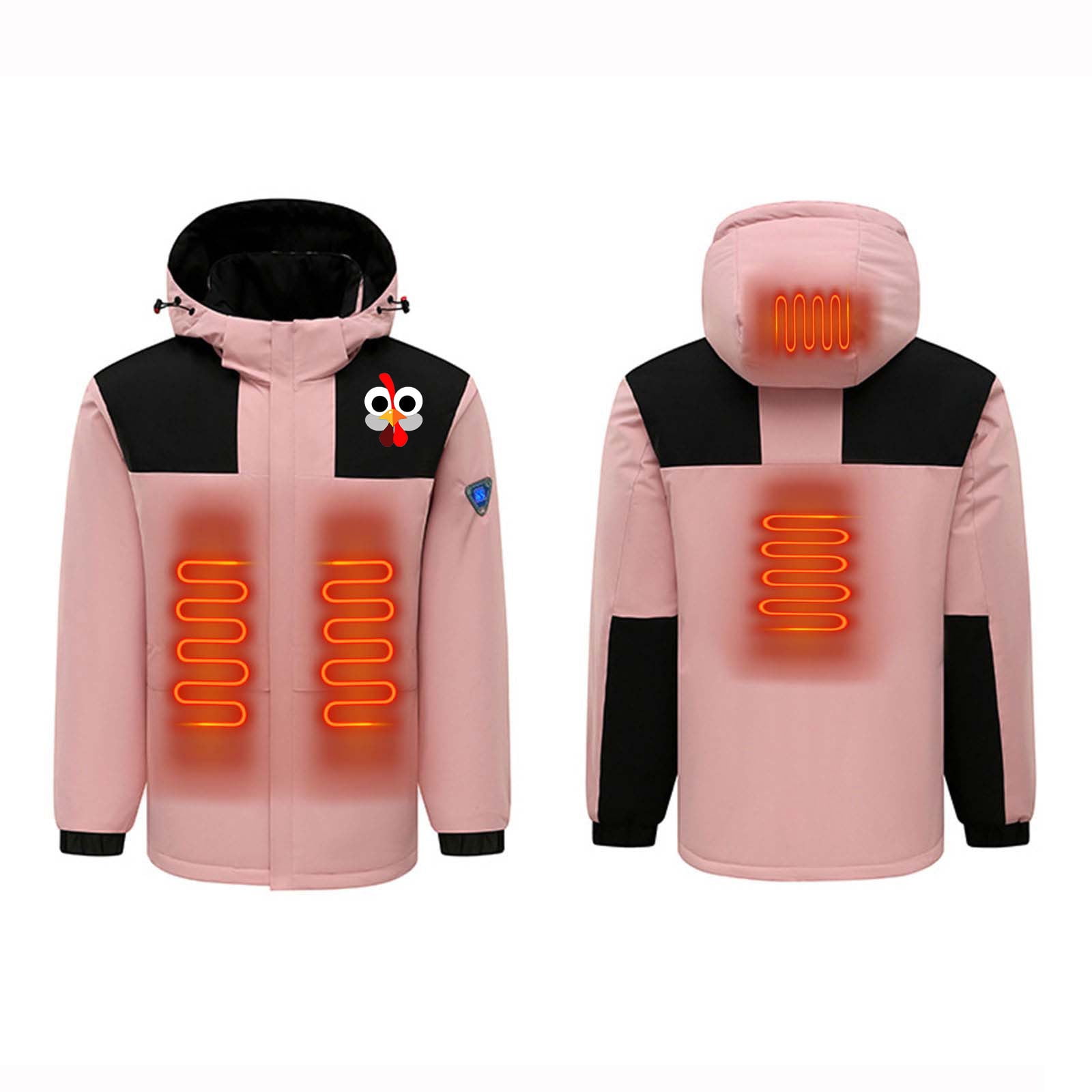 Penkiiy Heated Hoodie for Men Women Heated Jackets Sweatshirt Warm
