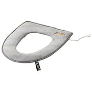 Penkiiy Heated Toilet Seat Covers, USB Intelligent Toilet Seat Warmer, Electric Heated Toilet Seat Cushion, Soft Plush Fabric Toilet Seat Cover with Handle, Gift for Winter and New Year