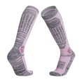 thumbnail image 1 of Penkiiy High Socks for Women Women's Long Tube Ski Socks Outdoor Sports Thickened Climbing Socks Long Tube Sweat Absorbing Warm Socks At The Bottom Of The Towel Pink Socks, 1 of 4