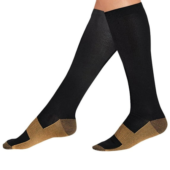 Penkiiy High Socks for Men Women Men Compression Socks Are Best For Running Sports Stockings Socks Black Socks
