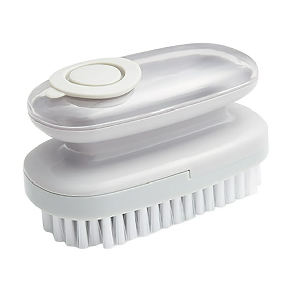 Penkiiy Household Soft Laundry Brush, Automatic Liquid Addition Shoe Cleaning Brush Household Scrub Brushes for Cleaning