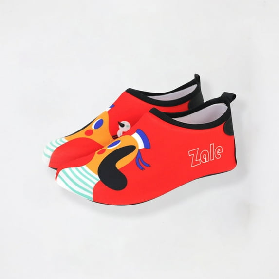 Penkiiy Kids Animal Print Water Shoes - Non-Slip Fast -Dry Toddler & Youth Beach Sneakers