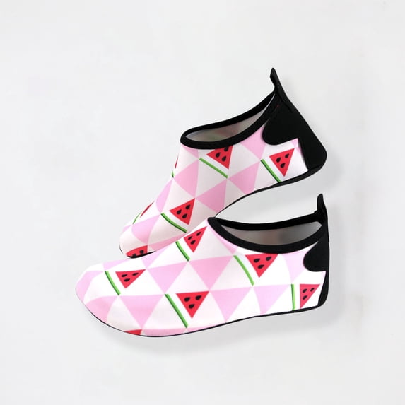 Penkiiy Kids Animal Print Water Shoes - Non-Slip Fast -Dry Toddler & Youth Beach Sneakers