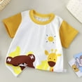 thumbnail image 1 of Penkiiy Kids Animal T-Shirt | Soft Summer Short Sleeve Tee for Boys & Girls, 1 of 3