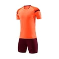 thumbnail image 1 of Penkiiy Kids Sportswear Set: Breathable Athletic Outfit, Fast - Drying Soccer Shorts & Tee, Elastic Waist (Boys/Girls), 1 of 4
