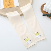 Penkiiy Kids UV Protection Sleeves - Cute Cartoon Arm Covers for Summer | Thin & Breathable Sun Guard