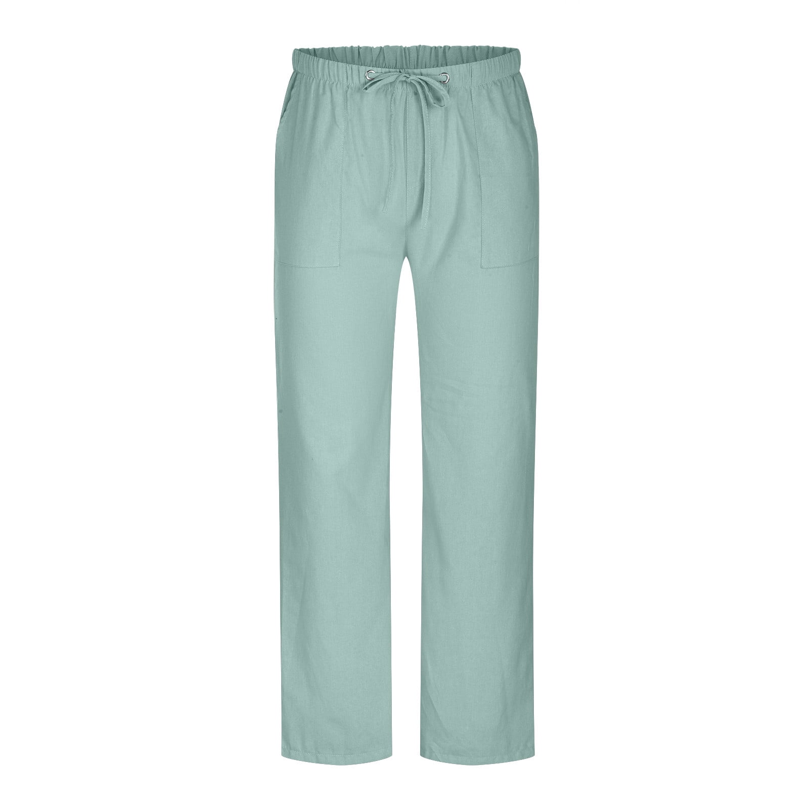 Mexico Wrap Linen Pants - Mint Green main image 0