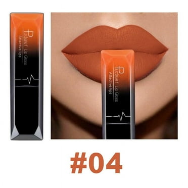 Penkiiy Matte Lipstick Lip Liner Velvet Nude Lipstick Lip Liner-Long Lasting Non-stick Cup Stay On 24 Hours Liquid Lipstick 7.5ml
