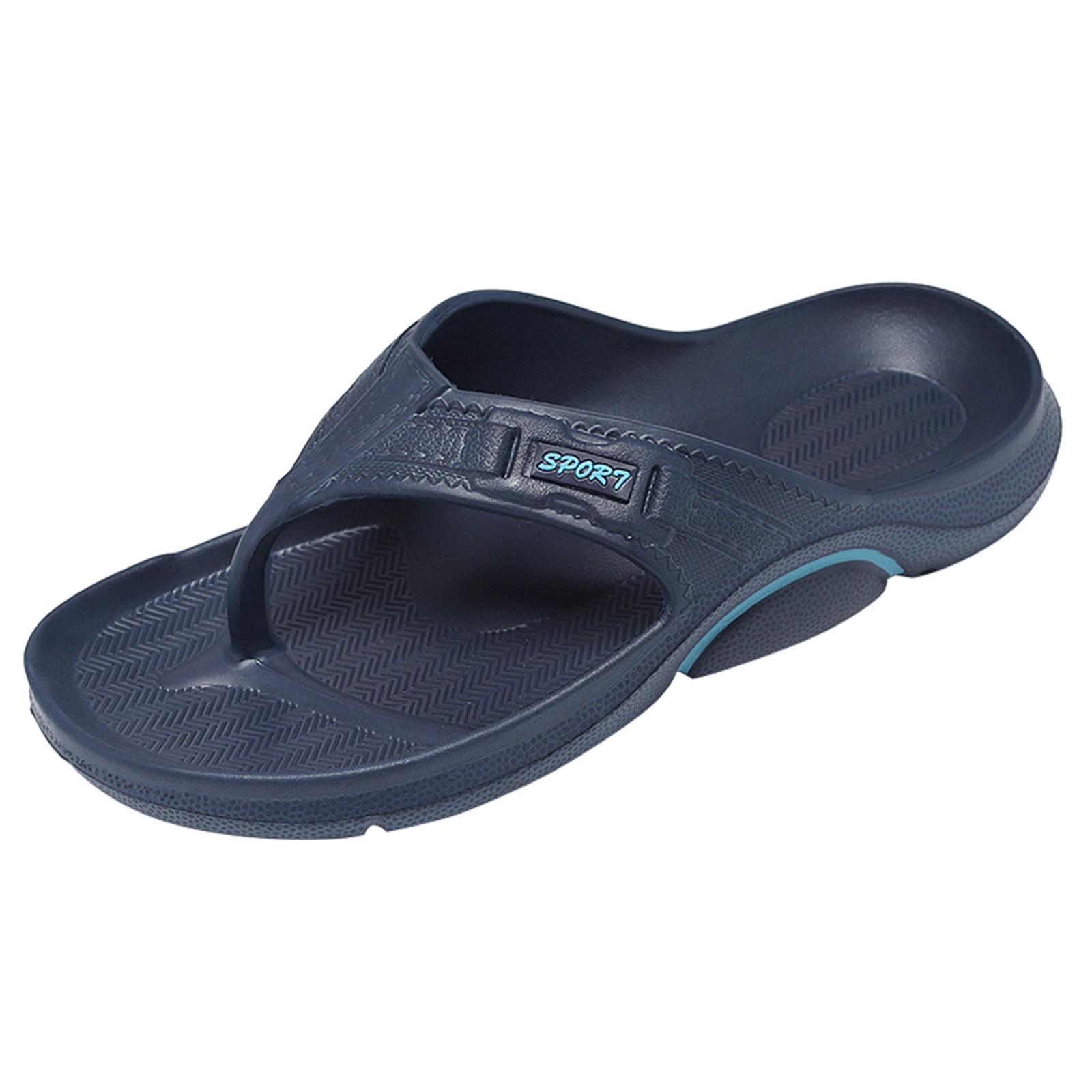 Penkiiy Men's Beach Sandals, QuickDry FlipFlop Slides, Water