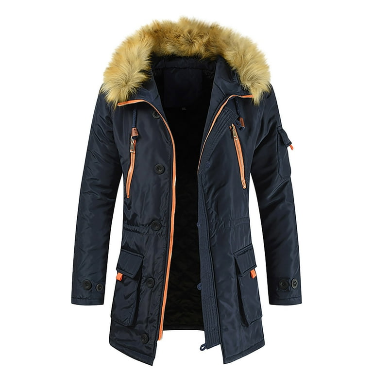 Loose Large Size Hooded Casual Cotton Men's Jacket Loose Large Size Hooded Casual Cotton Men's Jacket