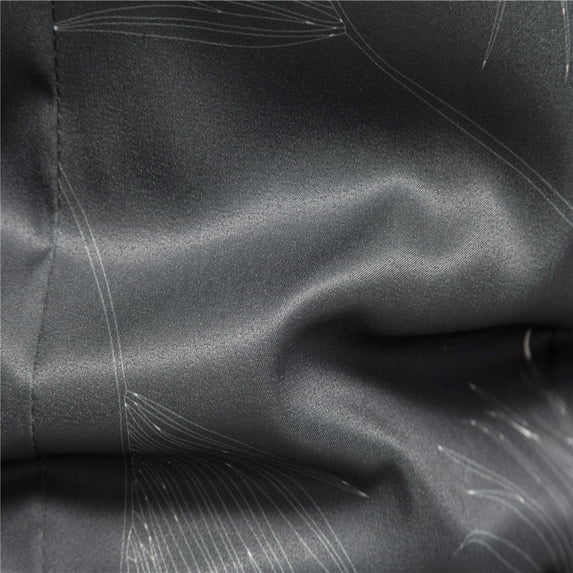 Penkiiy Men's Print Button Down Dress Shirt Fashion Long Sleeve Casual Shirts Gray Clearance