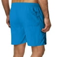 thumbnail image 1 of Penkiiy Men's Swim Shorts Summer Beach Soft Relaxed Fit Trunks Mens Elastic Waist Drawstring Shorts Solid Color Short M Sky Blue, 1 of 4