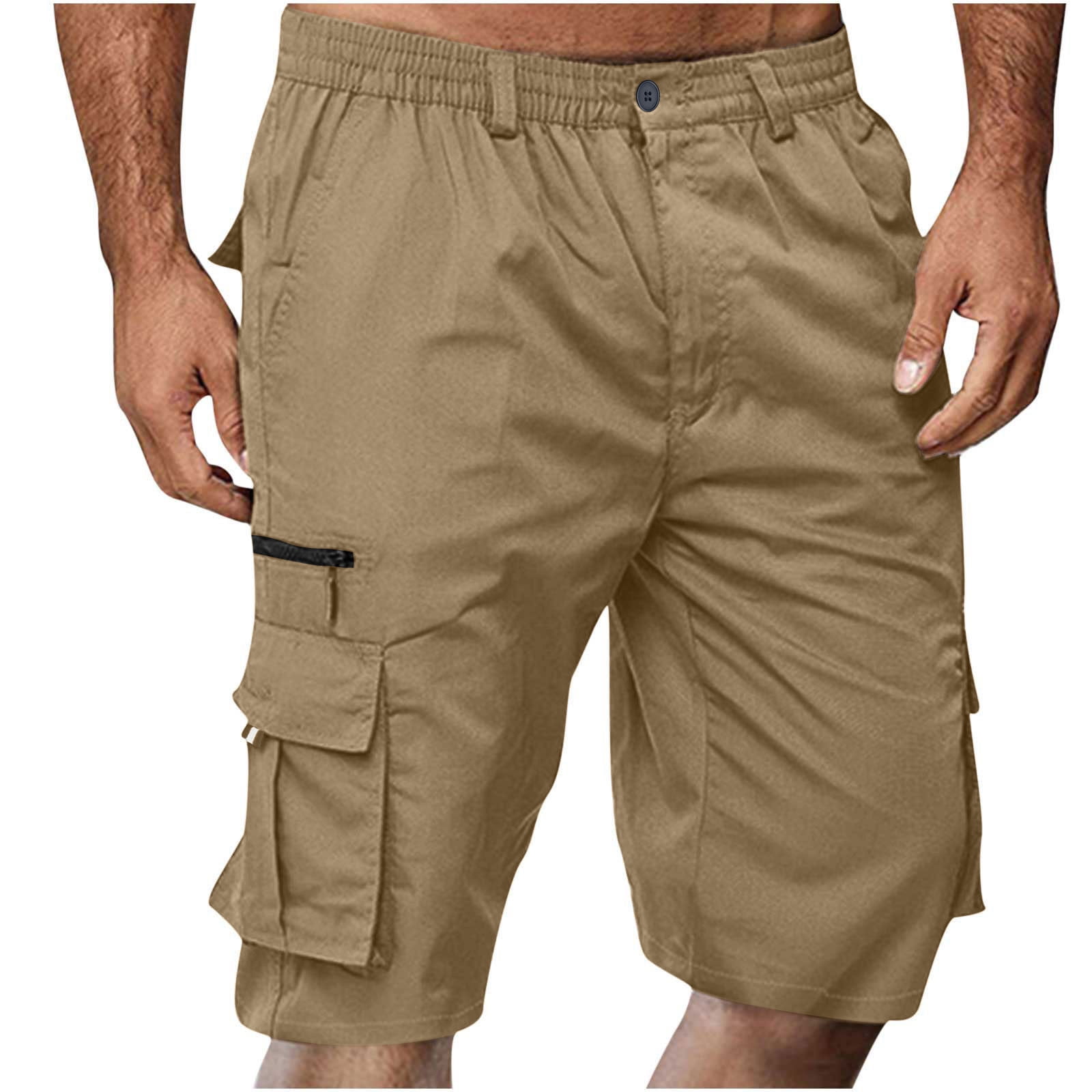 Basic Zip Shorts (taupe gray/off white) – ballaholic