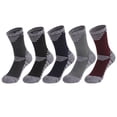 thumbnail image 1 of Penkiiy Middle Socks for Men Man's Ski Socks Winter Warm Outdoor Sports Mountaineering Socks Multicolor Socks, 1 of 9