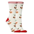 thumbnail image 1 of Penkiiy Middle Socks for Men Women Mens Unisex Christmas Gifts Casual Winter Warm Cotton Socks Knit Soft Long Socks Beige Socks, 1 of 4